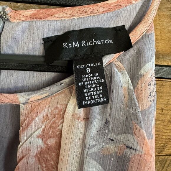 R & M RICHARDS
Women's Halter-Neck Floral-Print Long A-Line Dress NWT SZ 8 - Picture 10 of 16